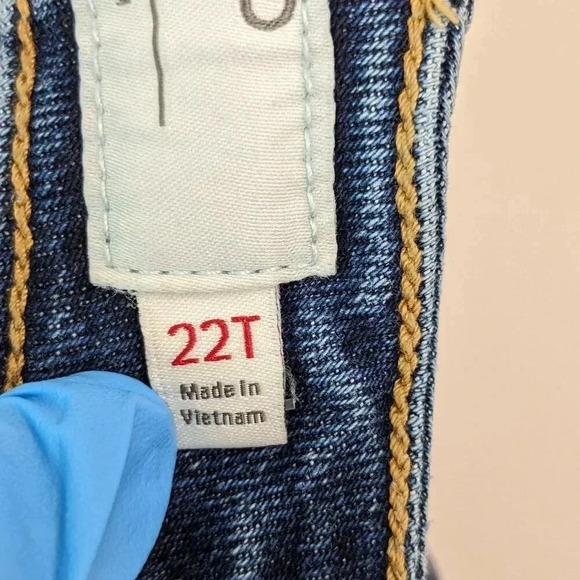 Torrid Denim Womens Plus Size 22T Blue Distressed Mid-rise Skinny Jeans - Picture 11 of 14